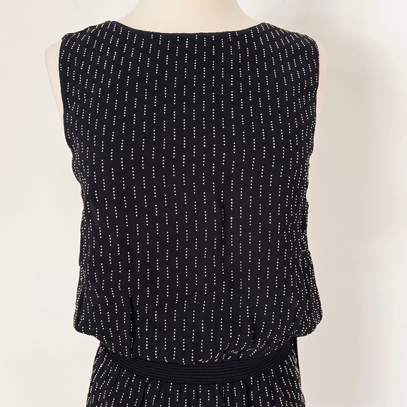 Saint Laurent stud-embellished silk minidress in Black - Picture 8 of 12